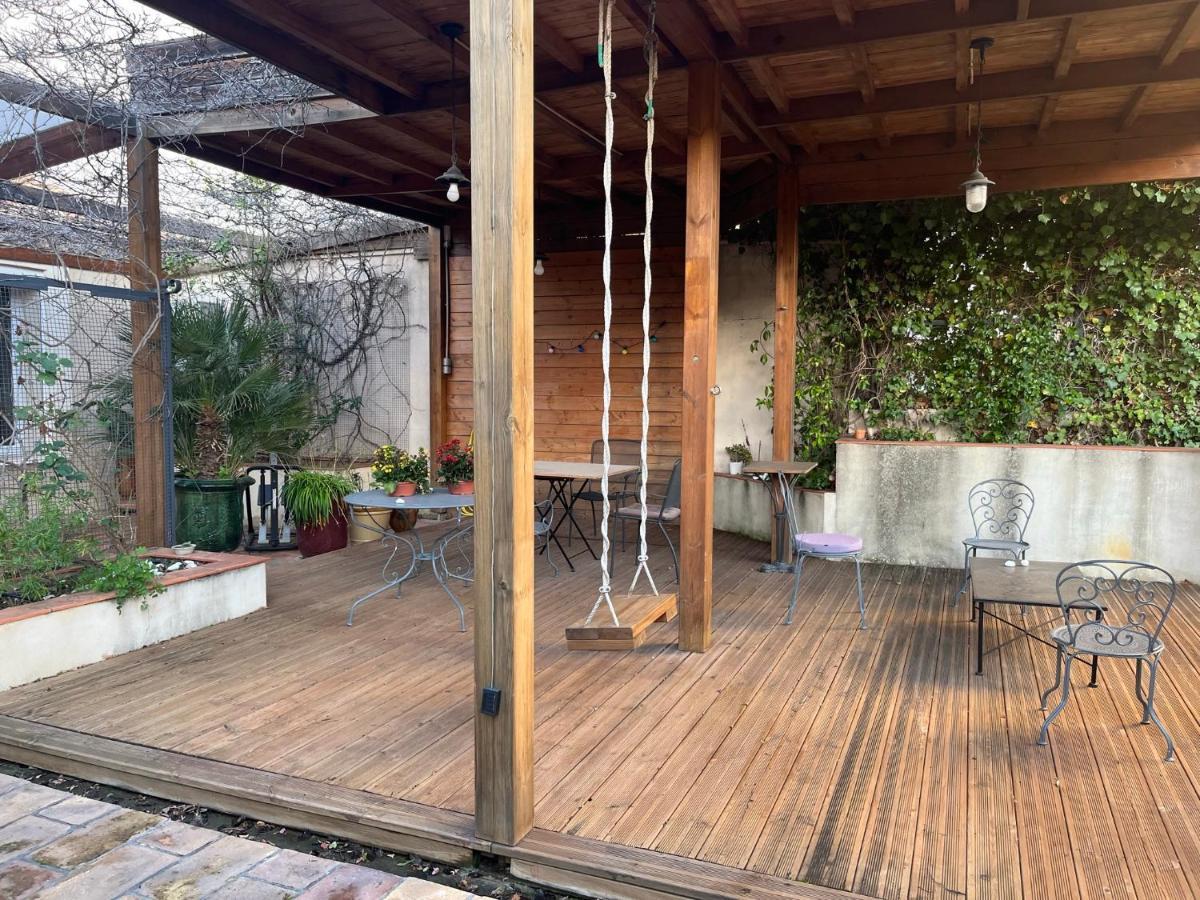 Maison Chaleureuse Avec Grande Terrasse Nimes Exterior foto